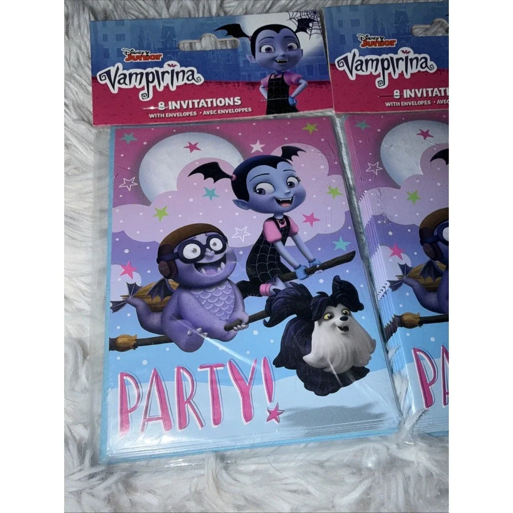 Disney Junior Vampirina Birthday Party Invitations 2 Packs of 8 with Envelopes